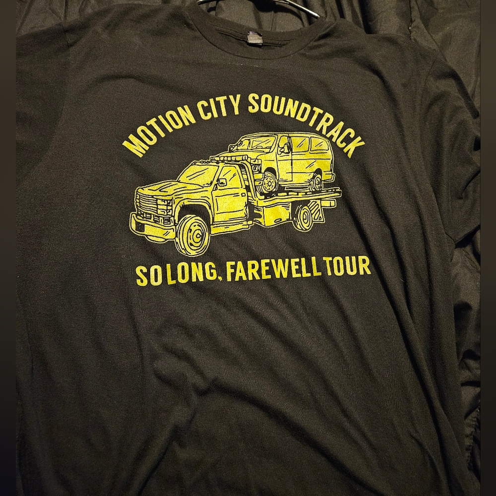 Motion City Soundtrack So Long Farewell Tour Shirt Tultex XL
